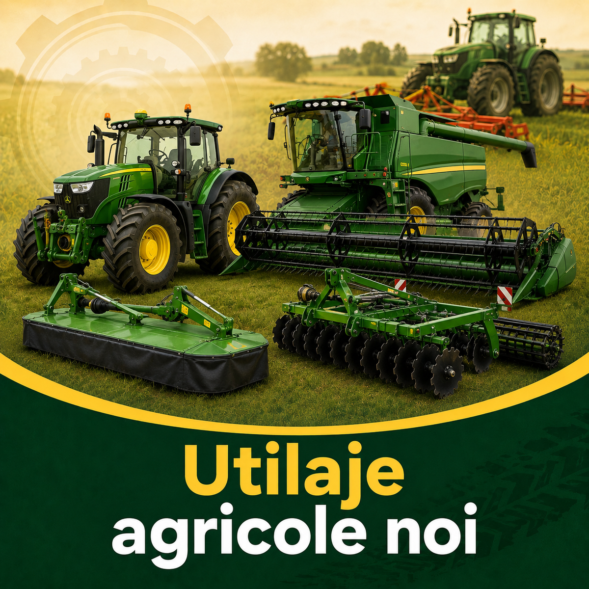 Utilaje agricole noi