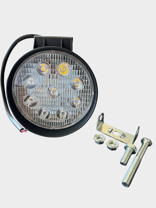 Lampă 9 LED-uri 10-60V 27W unghi de radiere 60 rotund